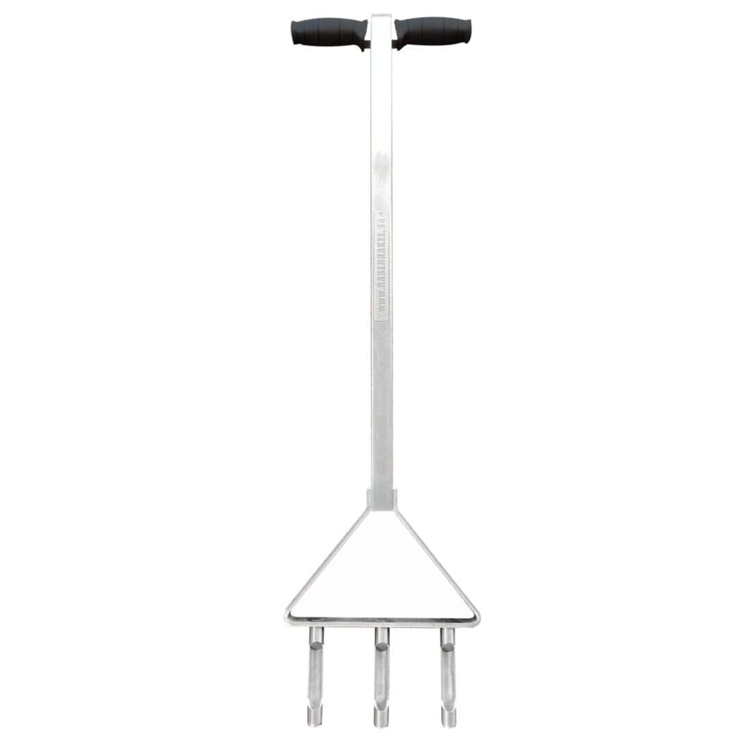RISISANI Premium Hand Aerator L-101 in Stainless Steel RISISANI Rasenrakel Germany